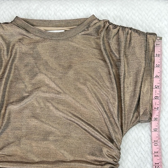 Lovers+Friends Gold Simmer Rosie Mini Dress - Picture 7 of 17